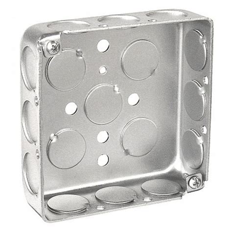 metal shallow electrical box|shallow 4 square electrical box.